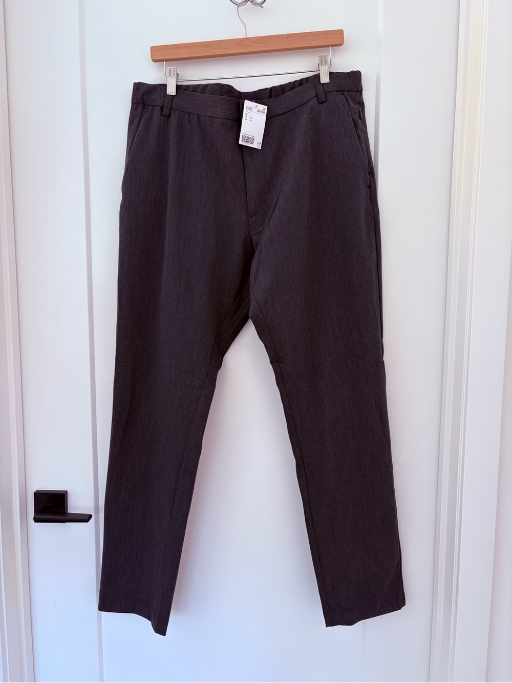 H&M Men's Dark Charcoal Chinos
